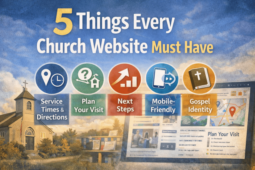 5 Things Every Church Website Must Have