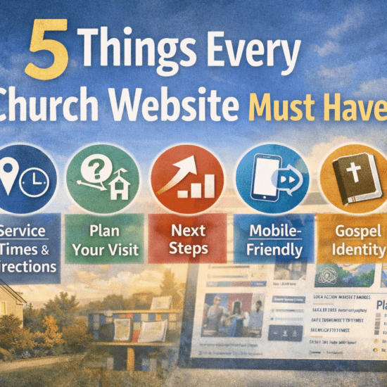 5 Things Every Church Website Must Have
