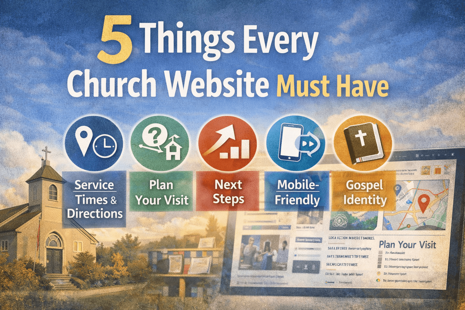 5 Things Every Church Website Must Have
