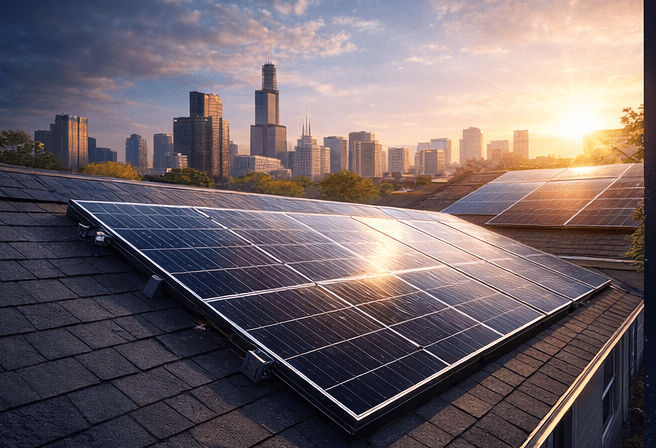 DesaDigit Solar is the Chicago-based solar solutions division of DesaDigit, focused on helping homeowners reduce electric bills through clear, transparent, and professionally coordinated solar installations.