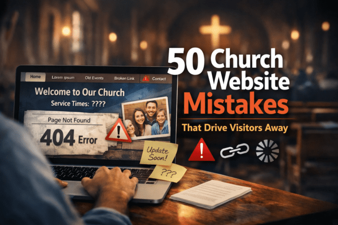 50 Church Website Mistakes That Drive Visitors Away