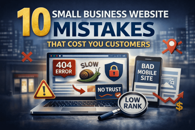 10 Small Business Website Mistakes That Cost You Customers