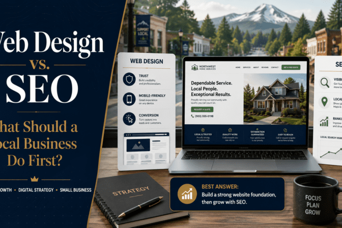 Web Design vs. SEO: What Should a Local Business Do First?