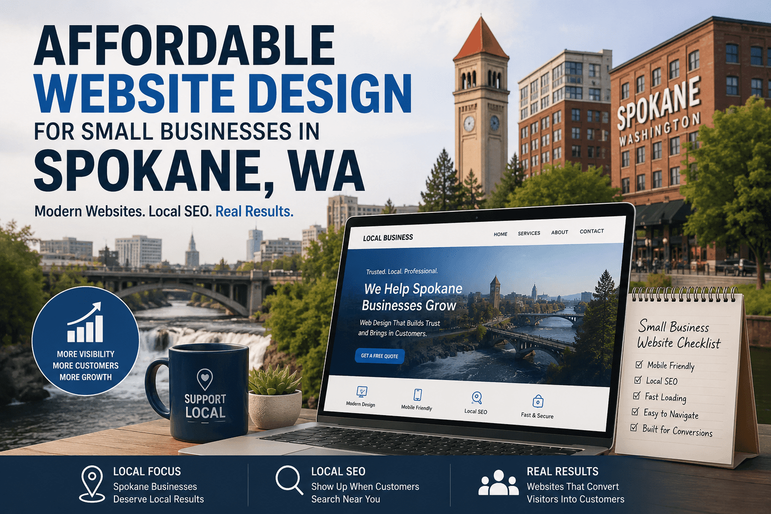 Affordable Website Design for Spokane Small Businesses